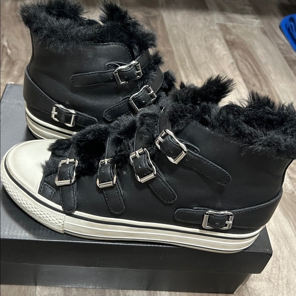 🔥🔥ASH – Valko High Top Sneaker - BLACK/BLACK / 38 - Picture 15 of 16